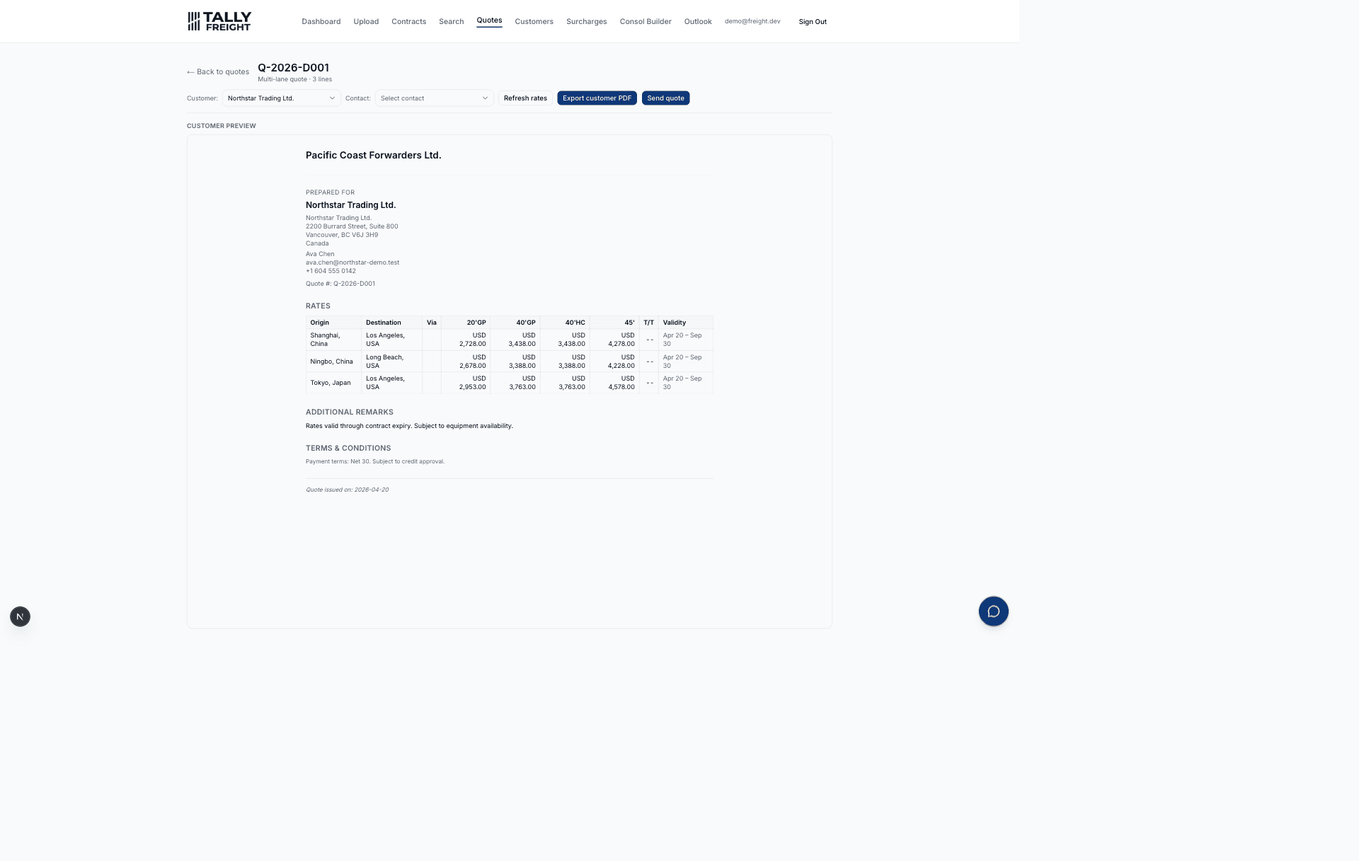 Refresh every affected quote with one amendment upload